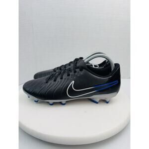 Nike Tiempo Legend 10 Club Womens Size 9 Black Soccer Cleats DV4344-040 NEW